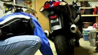 Modifying a Kawasaki ZZR 1200 2005 Pt 4 [upl. by Siobhan86]