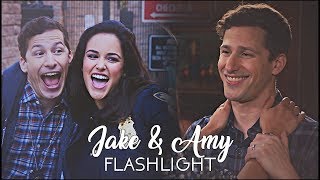 Jake amp Amy  Flashlight 6x09 [upl. by Ynaffad]