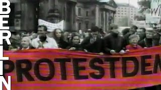 4 November 1989 Alexanderplatz  Demonstration kurz vor dem Mauerfall [upl. by Gnah365]