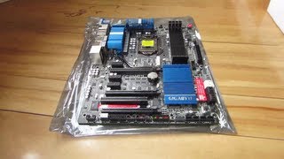 Unboxing  Gigabyte GAZ77XUD5H WiFi Z77 Ivy Bridge Motherboard [upl. by Grishilda]