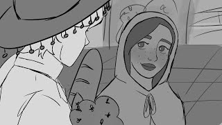 Disney Wish Fan Animatic Storyboard  The Market [upl. by Rramo]