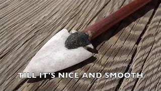 How to Make an Antler Arrowhead [upl. by Auburn98]