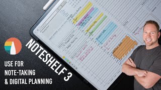 How I use Noteshelf 3 for Note taking and Planning [upl. by Junie384]