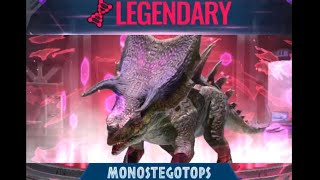 Creating Monostegotops  Jurassic World Alive [upl. by Inaffyt]