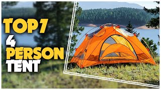 Best 4 Person Tent 2023  Top 7 New 4 Person Tent That Are Perfect For Family Camping [upl. by Cr216]