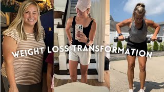 How I lost over 80lbs naturally  Weight Loss Transformation [upl. by Anidene]