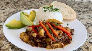 Cuban Style Ground Beef  Picadillo a la Criolla [upl. by Asenaj]