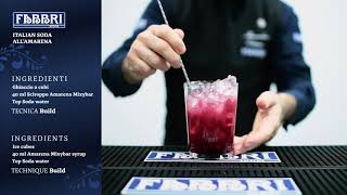 FABBRI  Italian Amarena Soda Cherry Soda  RECIPE  Mocktails [upl. by Mendel]