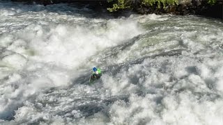 Tumwater Solitude Sam Grafton Kayaks Wenatchee River Class V and V [upl. by Wendall]