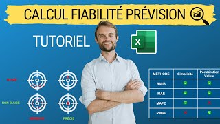 Fiabilité des Prévisions des ventes  4 Calculs sur Excel [upl. by Ettenim549]