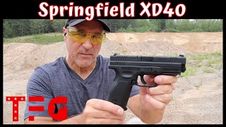 Springfield XD40 Range Review  TheFirearmGuy [upl. by Ettenuahs582]