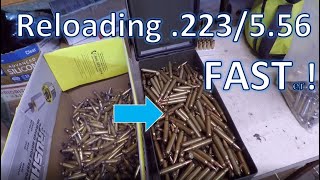 Reloading 223 FAST METHOD [upl. by Nuri746]