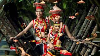 Bidayuh Traditional Music  Langgie Pingadap [upl. by Vano]