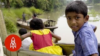 During Floods Floating Schools Bring the Classroom to Students [upl. by Tymes943]