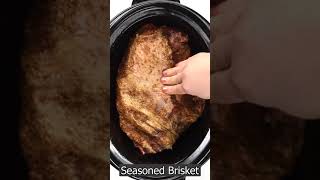 Slow Cooker Brisket Plus Oven and Instant Pot Recipe Shorts [upl. by Eynaffit480]