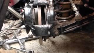 TR4 Front suspension rebuild Part 1 [upl. by Niabi877]