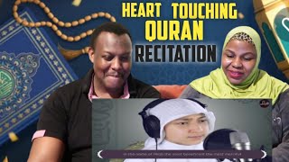 Heart Touching Quran Recitation  Idriss Hachimi  REACTION  THE BAKIS FAMILY [upl. by Nnylarej]