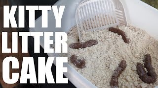 Kitty Litter CAKE  Dollar tore Recipe [upl. by Notaes]