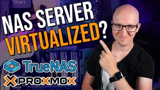 How to run TrueNAS on Proxmox [upl. by Anavi]