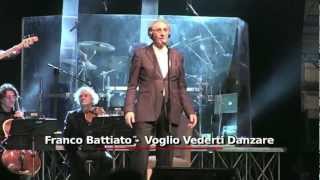 Voglio Vederti Danzare  Franco Battiato Live MM6210 [upl. by Lussier]