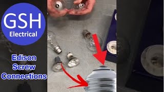 Identifying the End Connections on an Edison Screw Lamp [upl. by Horst]