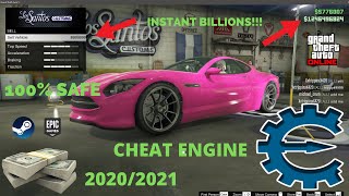 GTA V Online New Instant Money Cheat Cheat Engine Unbannable 20202021 [upl. by Ellak]