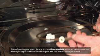 GE Microwave Repair – How to replace the Glass Turntable Tray [upl. by Nelleyram]