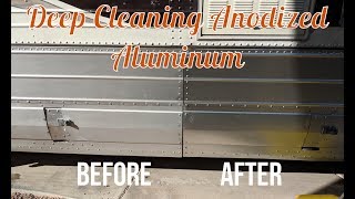 Deep Cleaning Anodized Aluminum [upl. by Ilagam430]