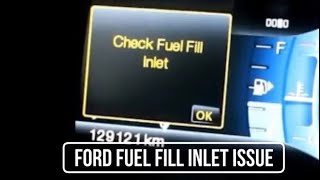 How to fix ford fuel fill inlet problem [upl. by Fleta]