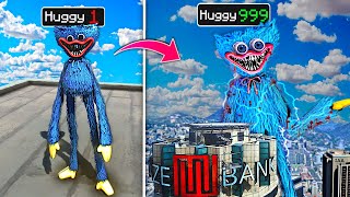 Upgrading Huggy Wuggy Into GOD WUGGY In GTA 5 [upl. by Leesen]