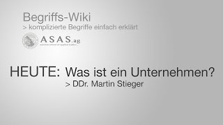 Was ist ein Unternehmen [upl. by Caraviello]