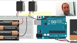 Arduino  Powering Multiple Servos and Motors [upl. by Laine]