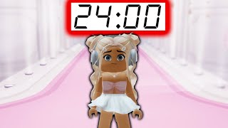 I PLAYED Dress to Impress for 24 HOURS [upl. by Kondon692]