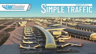 Aerosoft Tool Simple Traffic  Microsoft Flight Simulator  Official Trailer  Aerosoft [upl. by Bratton]