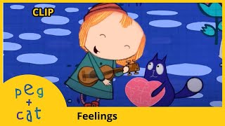 Peg  Cat  How Kids Learn to Show Affection [upl. by Epps]