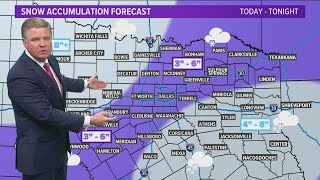 Winter storms in DallasFort Worth What to expect Sunday night into Monday [upl. by King]