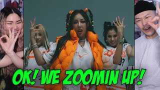 Jessi 제시  ZOOM MV  REACTION  LYRICS EXPLAINEDOUR INTERPRETATION [upl. by Cynth]