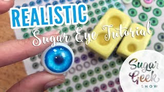 Isomalt Eye Tutorial [upl. by Auohs]