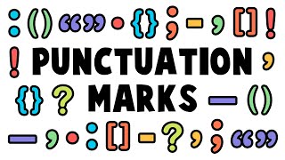 Punctuation Marks in English  English Vocabulary [upl. by Nodnal]