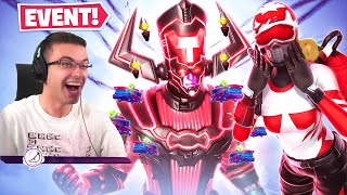 Nick Eh 30 reacts to GALACTUS EVENT in Fortnite [upl. by Fronia978]