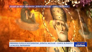 Premiera filmului documentar „Sfântul Nicolae  Chipul Blândeții” la Palatul Patriarhiei [upl. by Bonina]