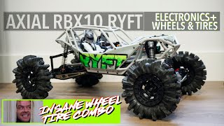 RIPPED RYFT  Axial RBX10 Electronics amp INSANE wheel setup [upl. by Butterworth]