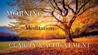 Daily Morning Meditation for Positive Energy ☯ Clarity and Achievement After Sleep Jason Stephenson [upl. by Alyakam]