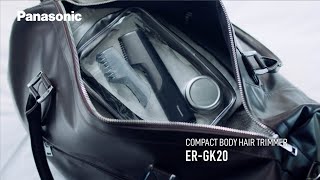 Innovative iShaped Body Hair Trimmer ERGK20 Panasonic [upl. by Gnous938]