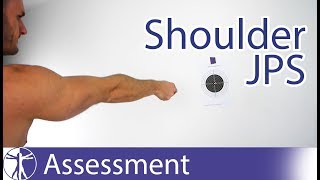 Joint Positioning Sense Assessment of the Shoulder  Proprioception [upl. by Aleibarg766]