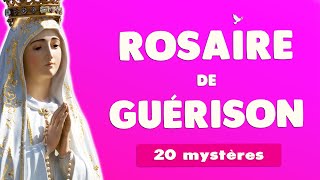 ROSAIRE de GUÉRISON avec les 20 mystères du chapelet [upl. by Assiral]