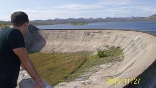 Excursión al vertedor de la presa Oviachic Fam Carrillo Castro 2015 11 27 [upl. by Emelia631]