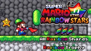 Super Mario amp The Rainbow Stars  All Rainbow Shards  Rainbow Trophy [upl. by Aivul459]