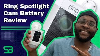 Ring Spotlight Cam Battery Review [upl. by Patric]