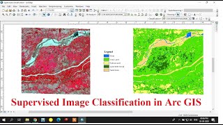 Supervised Image classification in Arc GIS [upl. by Perrins]